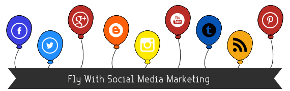 Social Media Marketing Baloon